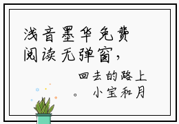 浅音墨华免费阅读无弹窗，小说浅音墨华大结局全文免费阅读