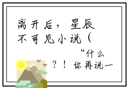 离开后，星辰不可见小说（沈妄安宁）全文免费阅读无弹窗大结局_（离开后，星辰不可见）沈妄安宁最新章节列表