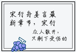 宋行舟姜言最新章节，宋行舟姜言今日热议小说完本阅读