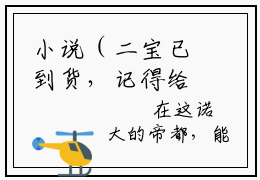 小说（二宝已到货，记得给五星好评哟）_厉爵叶淼淼全文阅读_二宝已到货，记得给五星好评哟免费阅读大结局（免费+后续）