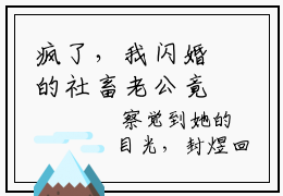 疯了，我闪婚的社畜老公竟是霸道总裁？全文免费阅读无弹窗， 唐璐封煜小说