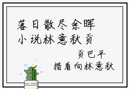 落日散尽余晖小说林意秋贡巴平措大结局-精彩美文林意秋贡巴平措免费阅读