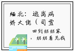 缅北：逃离病娇大佬（司雪司冰任弘文）全文免费阅读无弹窗大结局（缅北：逃