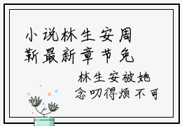 小说林生安周靳最新章节免费阅读，一生安精选热文推荐