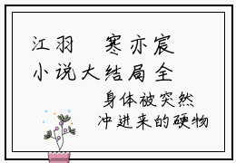 江羽湉寒亦宸小说大结局全文免费阅读-小说排行榜top1小说全文阅读