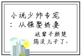 小说少帅专宠：从强娶娇妻开始沉沦热门阅读全文-少帅专宠：从强娶娇妻开始沉沦章节无删减版