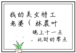 我的美女特工老婆（ 林晨叶凝寒）全文免费阅读_我的美女特工老婆（ 林晨叶凝寒）最新章节小说免费阅读