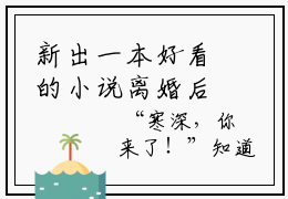 新出一本好看的小说离婚后，才知前妻马甲遍地- 傅寒深唐星挽在线阅读