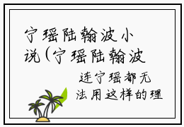 宁瑶陆翰波小说(宁瑶陆翰波)全文免费宁瑶陆翰波阅读无弹窗大结局