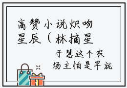 高赞小说炽吻星辰（林摘星时辰）完结阅读_炽吻星辰全文完整版免费阅读最新章节列表
