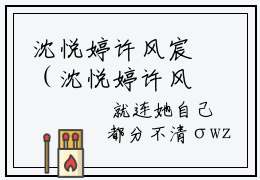 沈悦婷许风宸（沈悦婷许风宸最新全章节大结局）全文阅读-沈悦婷许风宸在线小说免费阅读