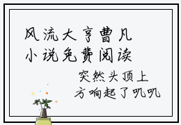风流大亨曹凡小说免费阅读 风流大亨曹凡小说在哪里可以看