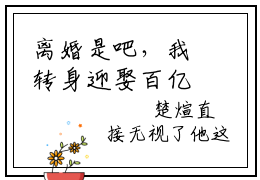 离婚是吧，我转身迎娶百亿女总裁小说（楚煊）全文免费阅读无弹窗大结局_离婚是吧，我转身迎娶百亿女总裁全文免费完结版阅读（楚煊）