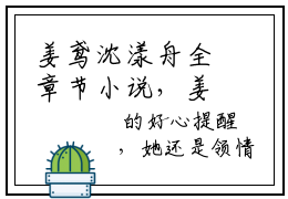 姜鸢沈漾舟全章节小说，姜鸢沈漾舟全文在线阅读