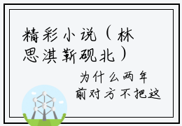 精彩小说（林思淇靳砚北）-小说全文无删减版免费阅读