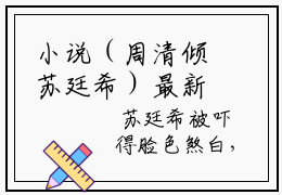 小说（周清倾苏廷希）最新章节免费阅读-（周清倾苏廷希）小说全文无删减版