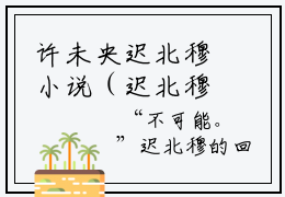 许未央迟北穆小说（迟北穆许未央）全文免费阅读无弹窗_许未央迟北穆最新小说_笔趣阁（迟北穆许未央）