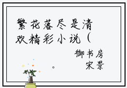 繁花落尽是清欢精彩小说（冷意欢夜澜清）在哪免费看-小说（冷意欢夜澜清）全文完整版免费阅读
