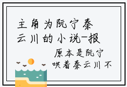 主角为阮宁秦云川的小说-报告王妃，王爷说对你相思成疾（阮宁秦云川）已完结全集大结局小说