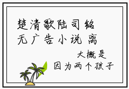 楚清歌陆司铭无广告小说 离婚现场，和霸总穿到古代被迫养娃改造全文在线阅读