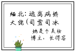缅北:逃离病娇大佬(司雪司冰任弘文)全文免费司雪司冰任弘文读无弹窗大结局司