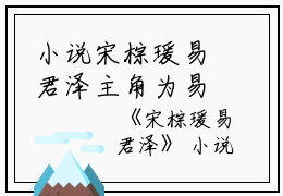 小说宋棕瑗易君泽主角为易君泽宋棕瑗免费阅读