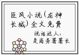 臣风小说(龙神长城)全文免费阅读无弹窗大结局_(龙神长城小说臣风)臣风小说免