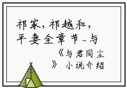祁家,祁越和,平妻全章节_与君同尘小说阅读