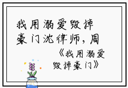 我用溺爱毁掉豪门沈律师,周姨,苏志明小说_我用溺爱毁掉豪门免费阅读