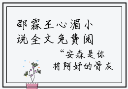邵霖王心湄小说全文免费阅读-邵霖王心湄最新章节列表免费阅读