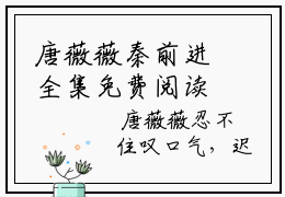 唐薇薇秦前进全集免费阅读，唐薇薇秦前进全文阅读（完整版）