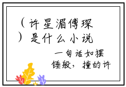 （许星湄傅琛）是什么小说-（许星湄傅琛小说）全文免费阅读无弹窗大结局（