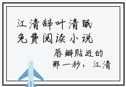 江清辞叶清眠免费阅读小说大结局-江清辞叶清眠正版全文