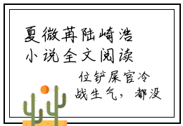 夏微苒陆崎浩小说全文阅读-（夏微苒陆崎浩）小说全文免费阅读无弹窗大结局