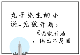 丸子先生的小说_无敌开局，他已不屑困于九州全本小说罗峰罗天小说阅读