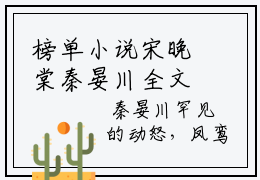 榜单小说宋晚棠秦晏川全文免费阅读无弹窗大结局-宋晚棠秦晏川全文在线阅读